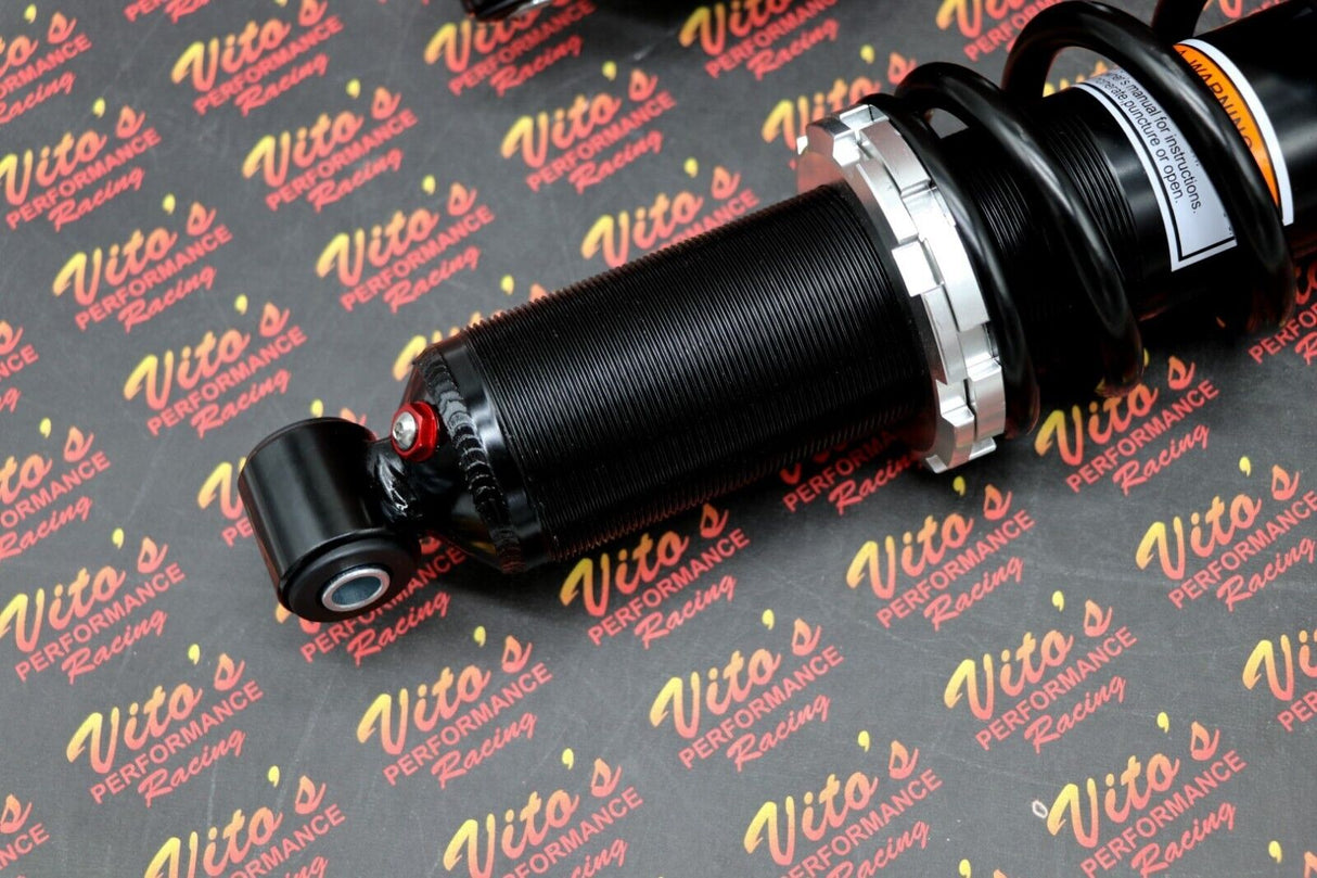 2 x NEW FRONT SHOCKS Polaris SPORTSMAN 550 850 springs 15.5" BLACK 5