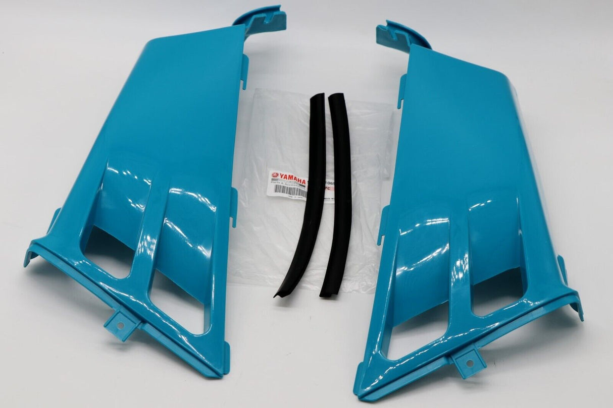 NEW Vito's Yamaha Banshee plastic gas tank side covers grill 1987-2006 1992 TEAL 2
