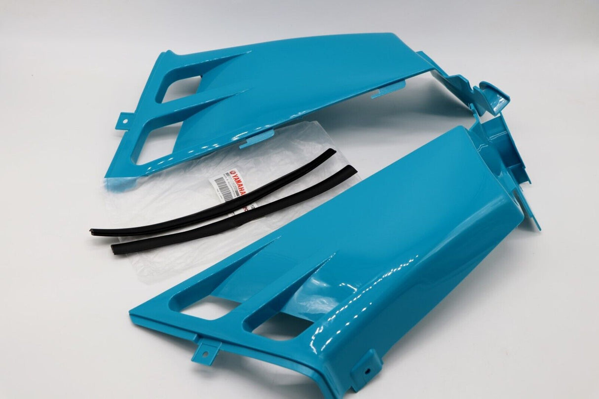 NEW Vito's Yamaha Banshee plastic gas tank side covers grill 1987-2006 1992 TEAL 3
