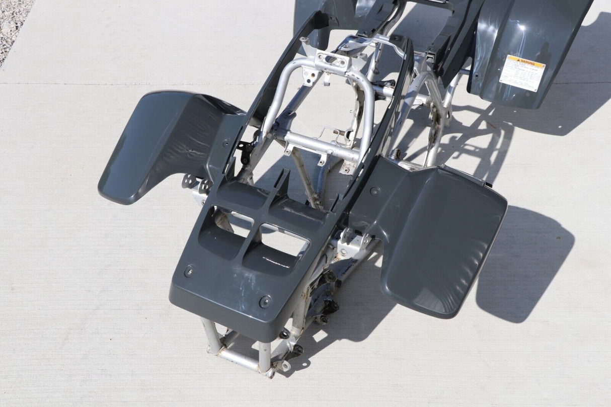 NEW front fenders Yamaha Banshee plastic body 1987-2006 GRAY GREY 1998 front 3