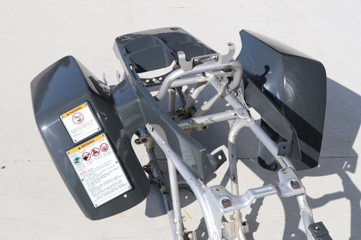 NEW front fenders Yamaha Banshee plastic body 1987-2006 GRAY GREY 1998 front 4