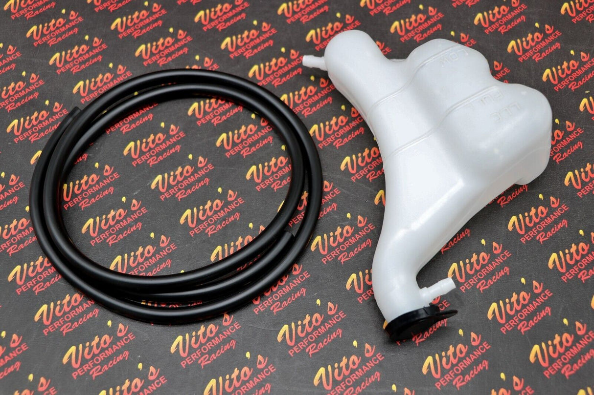 RECOVERY TANK radiator reservoir coolant bottle overflow hoses cap Raptor 700 2