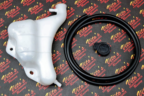 RECOVERY TANK radiator reservoir coolant bottle overflow hoses cap Raptor 700 3