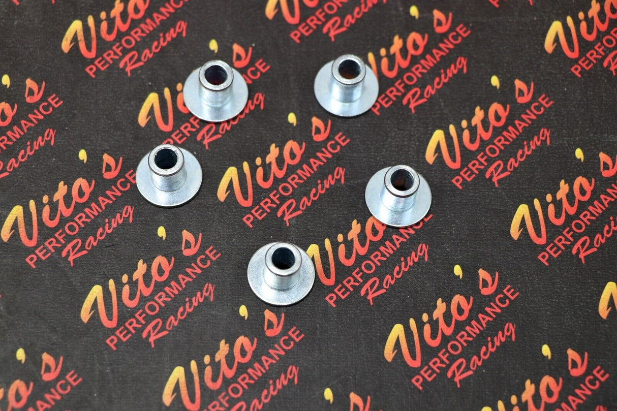 5 x collar spacers + lip 04-05 Yamaha YFZ450 BRAKE LIGHT taillight mount bracket 1