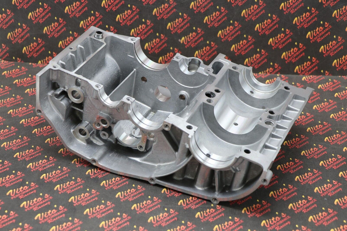 New LOWER BOTTOM Cases Crankcase OEM Factory Engine Motor Yamaha Banshee 5