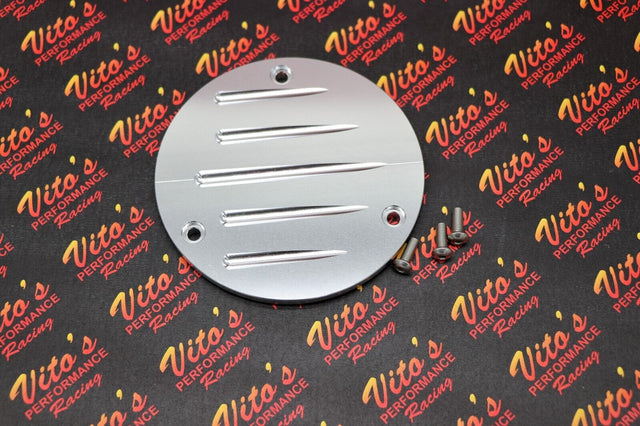 NEW Yamaha Banshee billet aluminum clutch insert cover + screws 1987-2006 SILVER 1