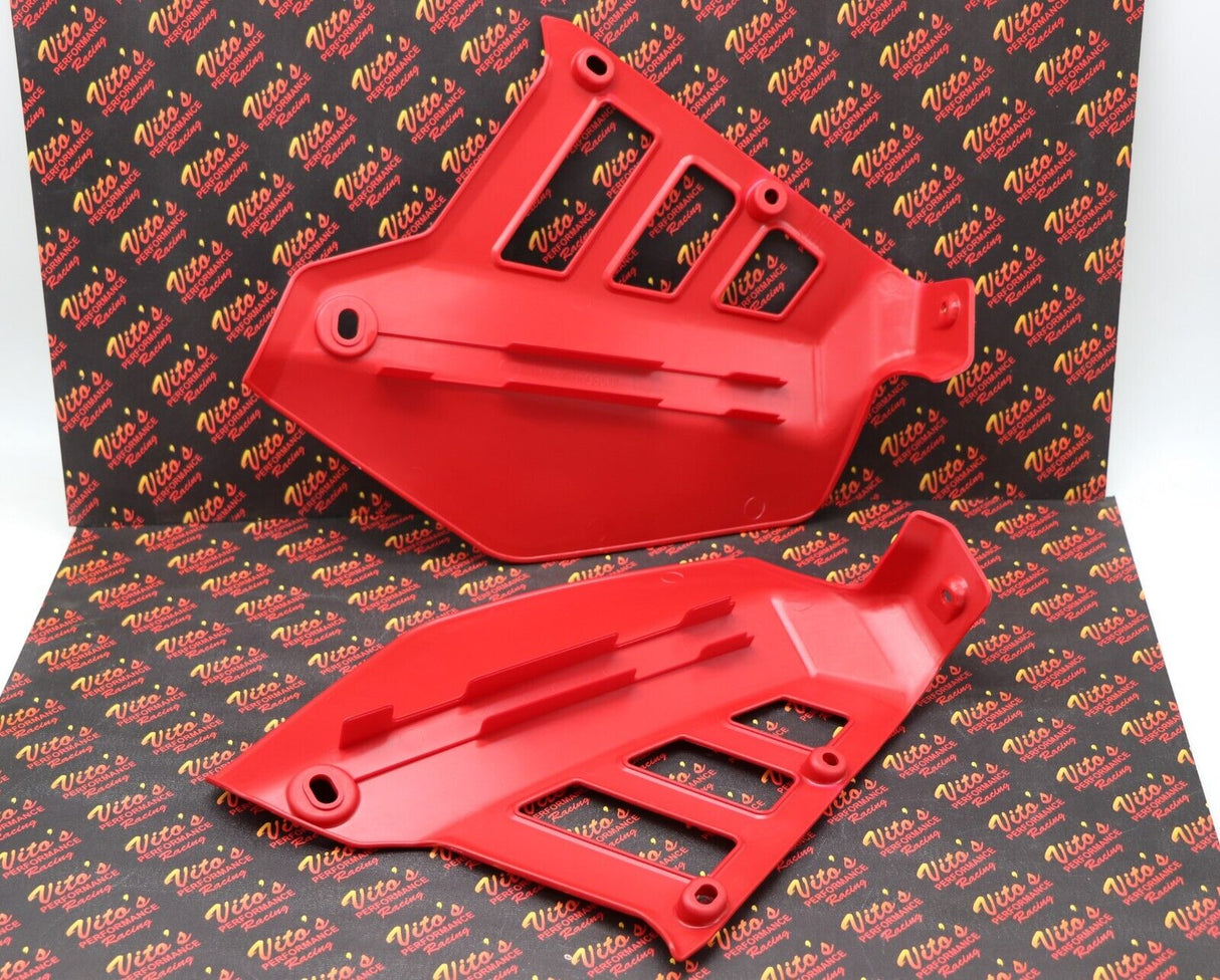 Radiator Shrouds tank plastic guards 19035-HA2-670ZA Honda ATC250R 1985 1986 RED 4