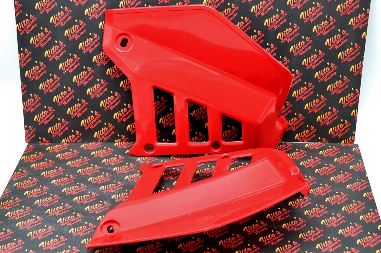 Radiator Shrouds tank plastic guards 19035-HA2-670ZA Honda ATC250R 1985 1986 RED 5