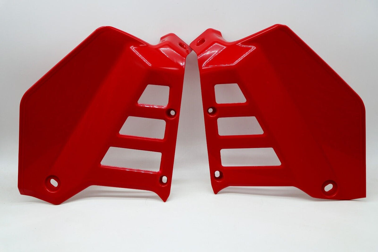 Radiator Shrouds tank plastic guards 19035-HA2-670ZA Honda ATC250R 1985 1986 RED 7