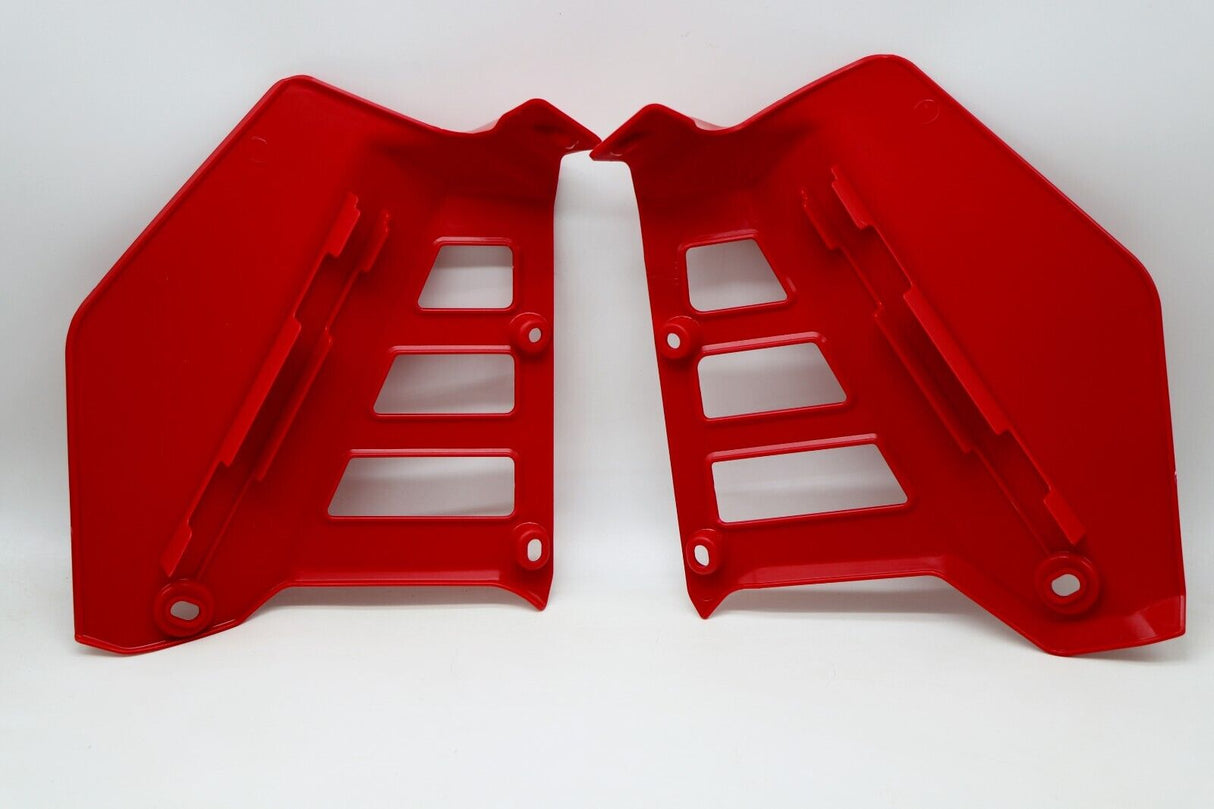 Radiator Shrouds tank plastic guards 19035-HA2-670ZA Honda ATC250R 1985 1986 RED 9
