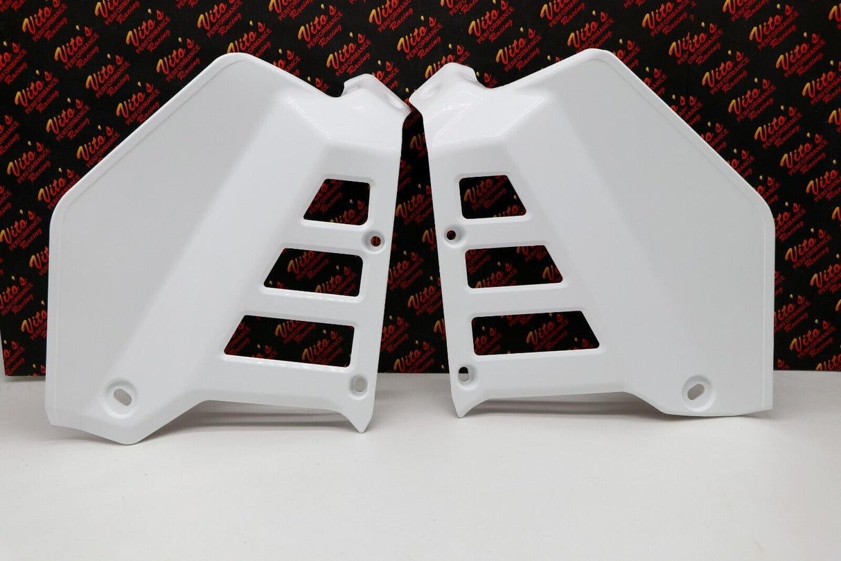 Radiator Shrouds tank plastic guards 580021 Honda ATC250R 1985 1986 WHITE 1