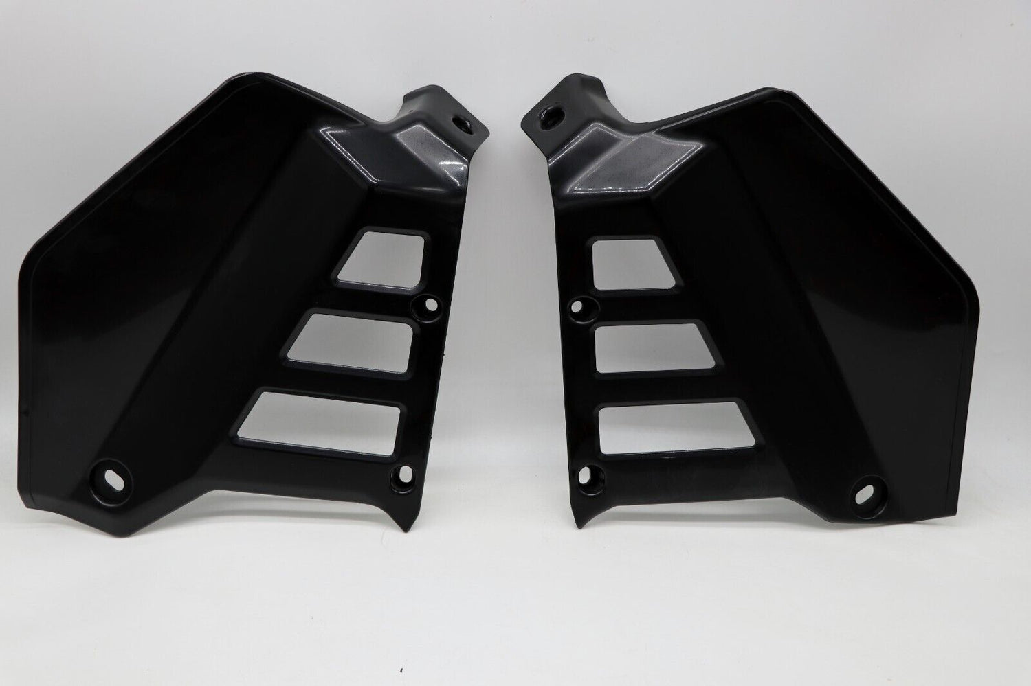 Radiator Shrouds tank plastic guards 580020 Honda ATC250R 1985 1986 BLACK 4