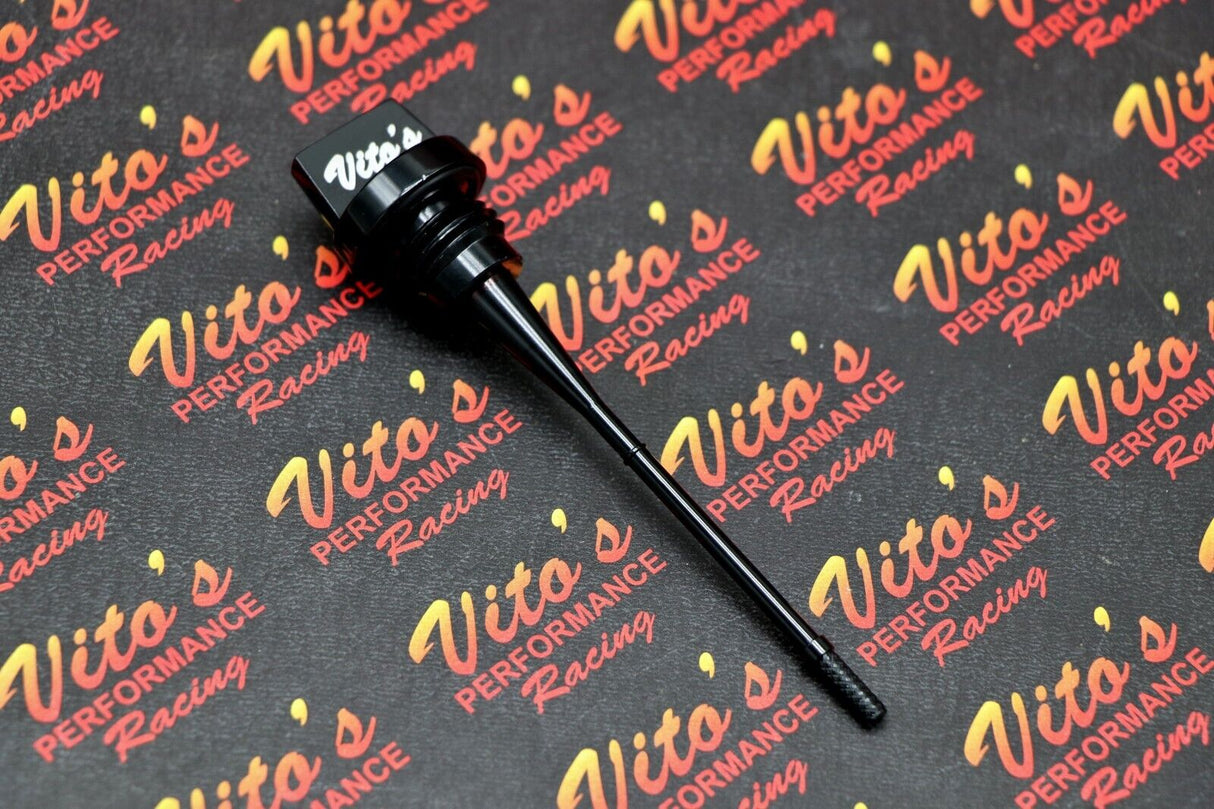 Vito's Performance DIPSTICK aluminum billet 1987-2009 Yamaha Banshee BLACK 1