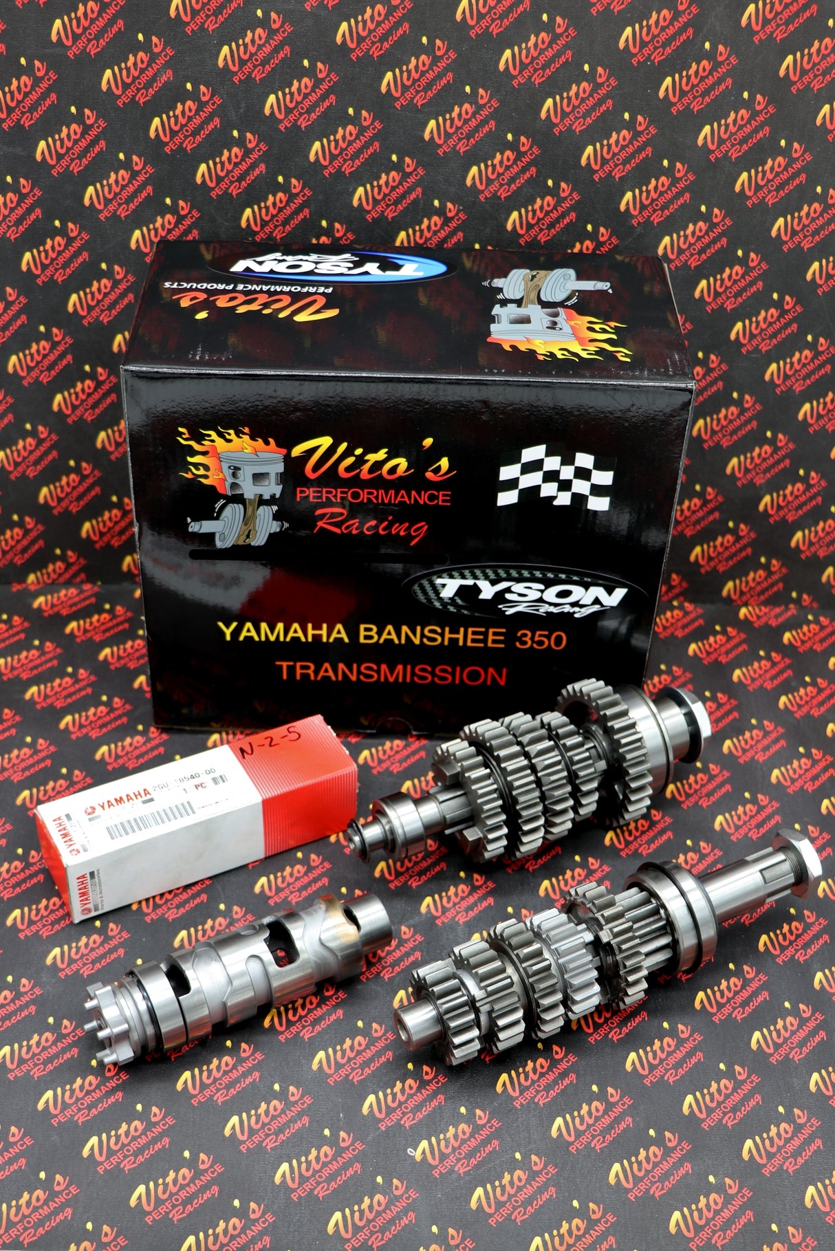 TYSON RACING Banshee drag transmission 2-5 OVERRIDE + cut drum + star 1