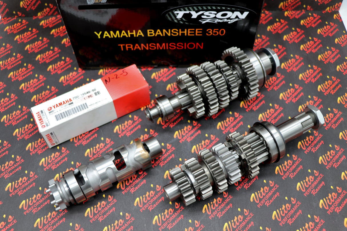 TYSON RACING Banshee drag transmission 2-5 OVERRIDE + cut drum + star 4