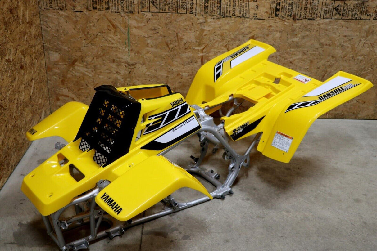 Vito's vinyl decal graphics kit 14MIL sticker Yamaha Banshee 50th YELLOW 2006 4