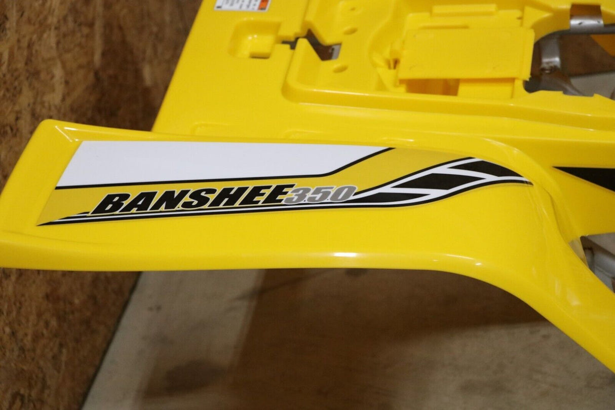 Vito's vinyl decal graphics kit 14MIL sticker Yamaha Banshee 50th YELLOW 2006 8