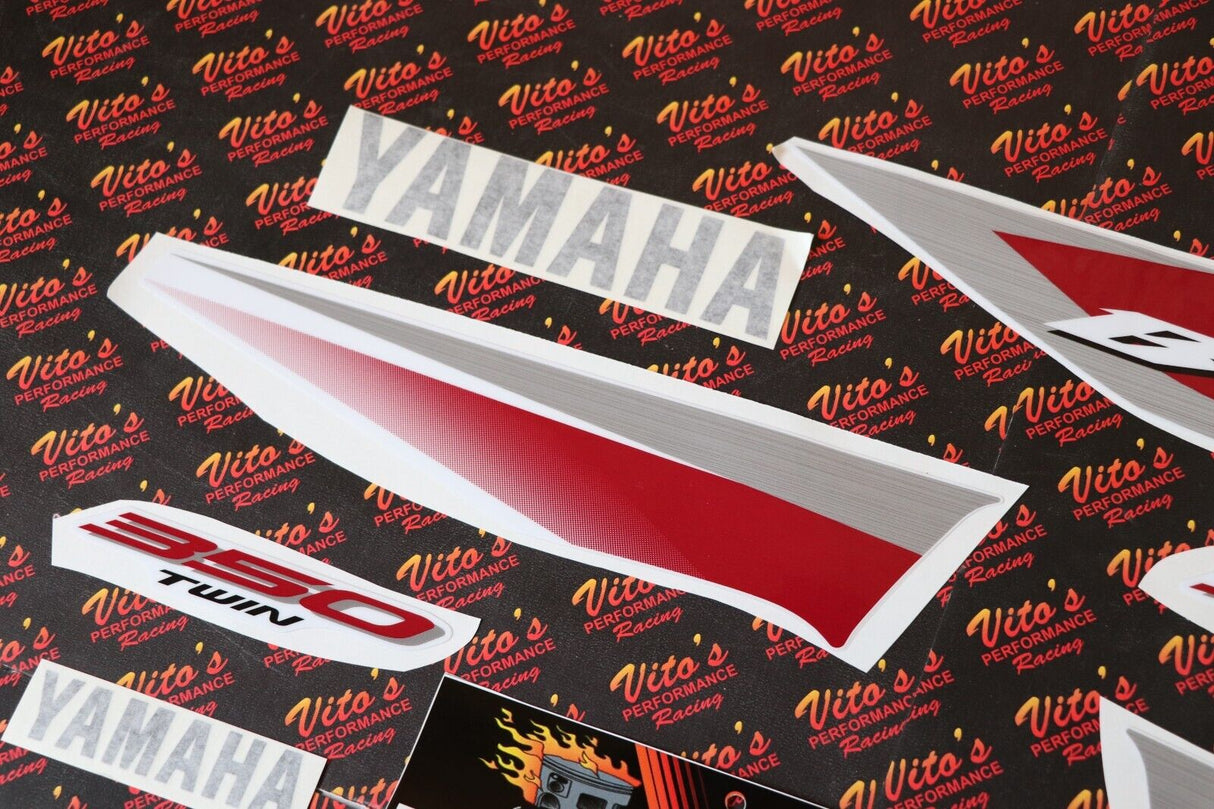 Vito's vinyl decal graphics kit 14MIL sticker Yamaha Banshee RED CHERRY 2004 3
