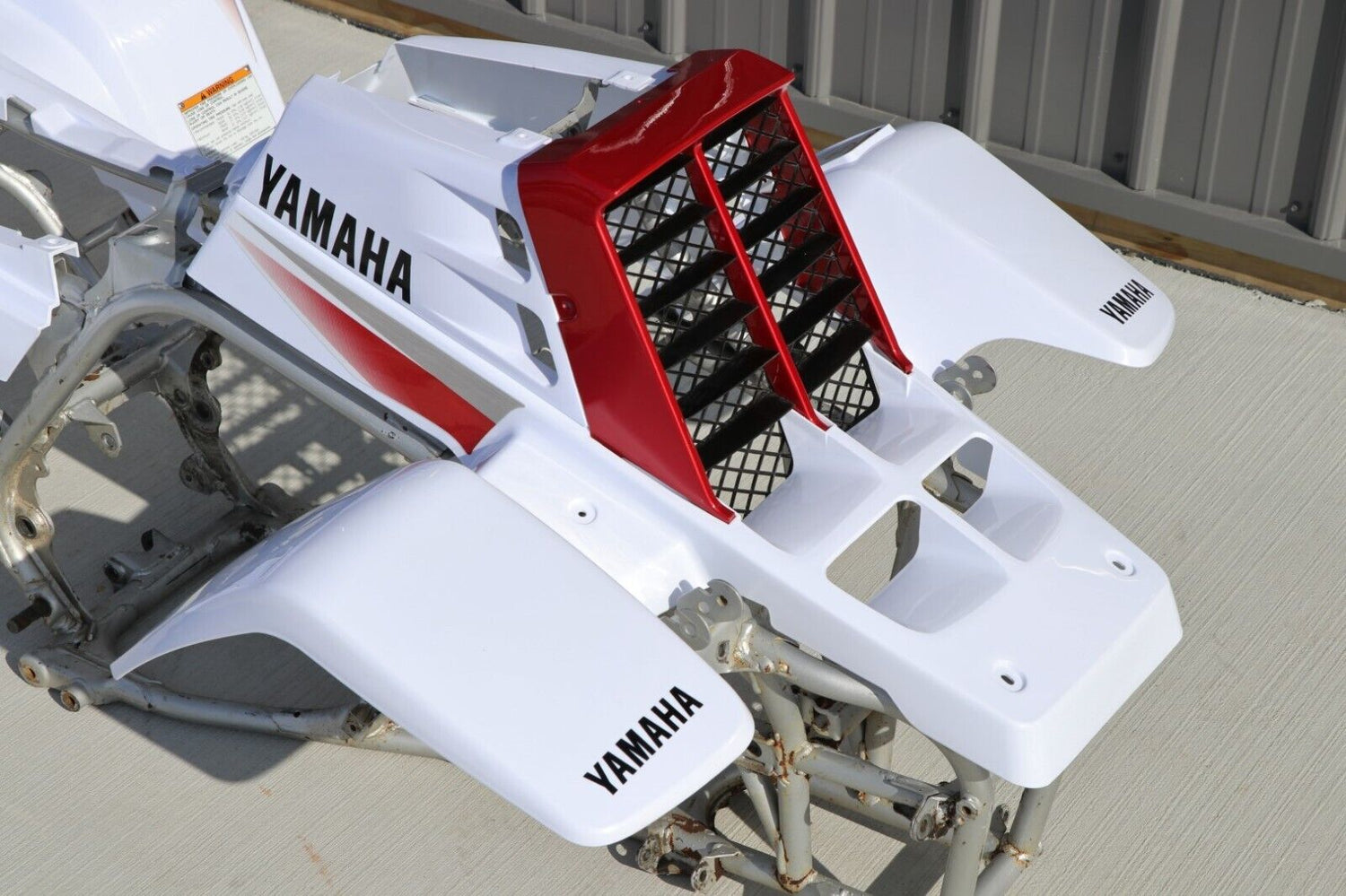 Vito's vinyl decal graphics kit 14MIL sticker Yamaha Banshee RED CHERRY 2004 5