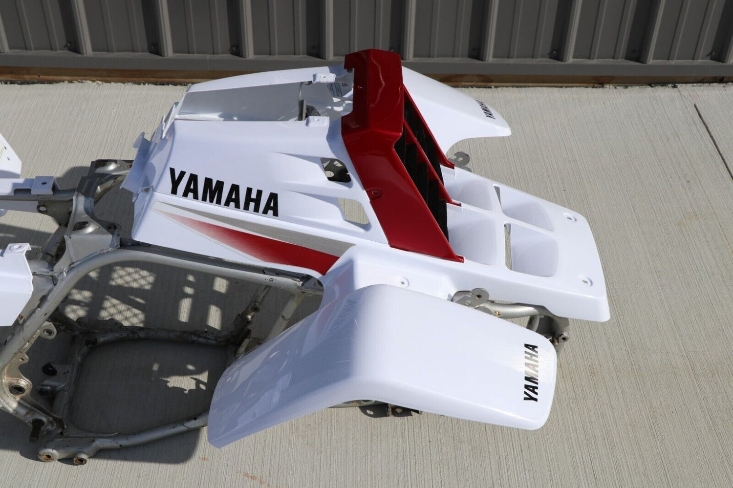 Vito's vinyl decal graphics kit 14MIL sticker Yamaha Banshee RED CHERRY 2004 7