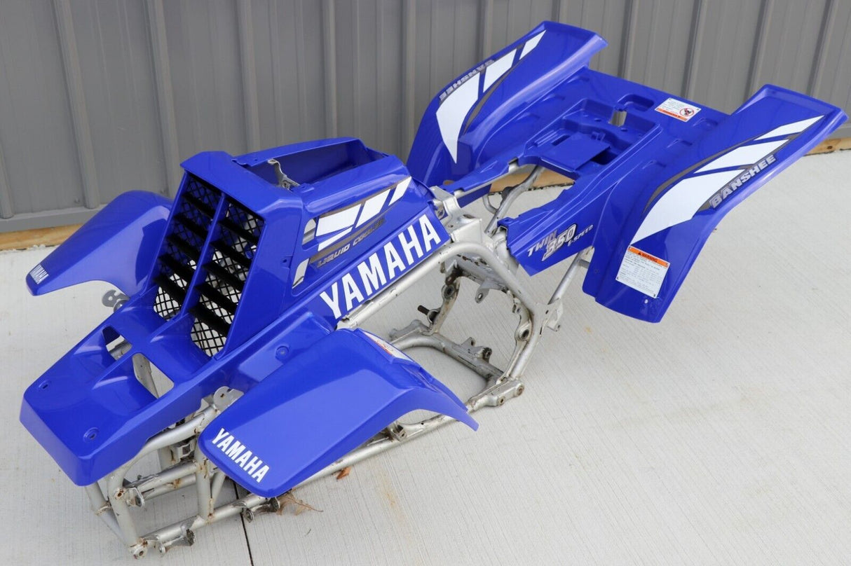 Vito's vinyl decal graphics kit 14MIL sticker Yamaha Banshee BLUE WHITE 2001 5