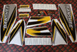 Vito's vinyl decal graphics kit 14MIL sticker Yamaha Banshee GRAY YELLOW 1998 1