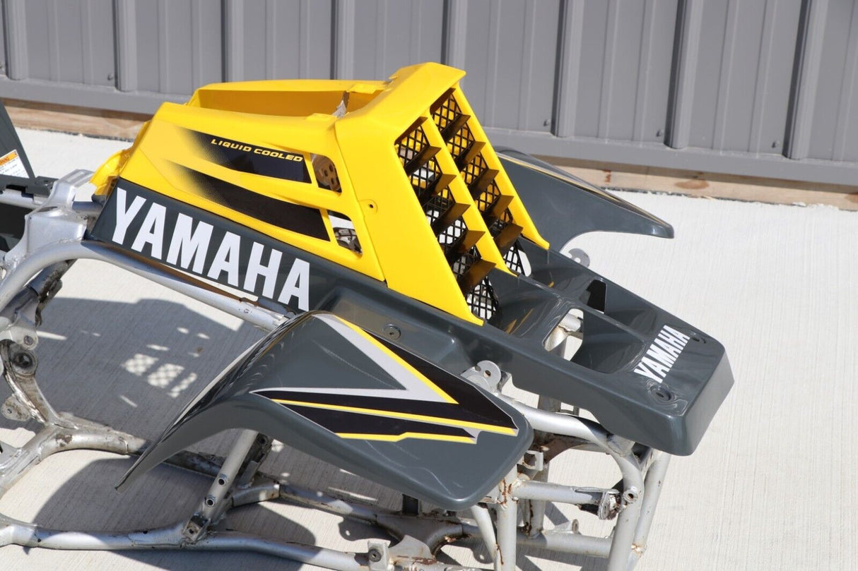 Vito's vinyl decal graphics kit 14MIL sticker Yamaha Banshee GRAY YELLOW 1998 7