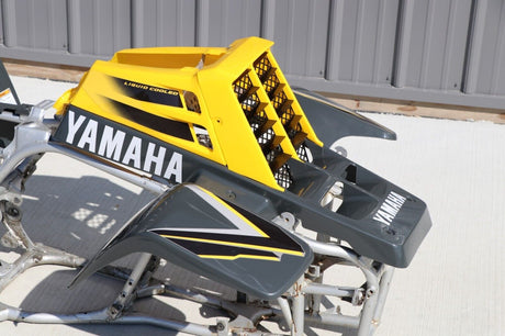 Vito's vinyl decal graphics kit 14MIL sticker Yamaha Banshee GRAY YELLOW 1998 7