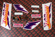 Vito's vinyl decal graphics kit 14MIL sticker Yamaha Banshee WHITE LAVENDER 1993 1