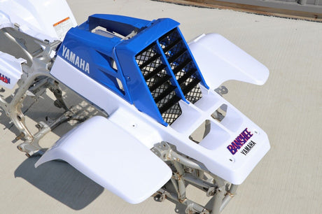 Vito's vinyl decal graphics kit 14MIL sticker Yamaha Banshee WHITE BLUE 1988 6