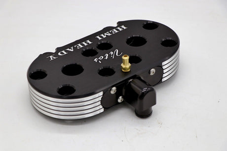Vito's HEMI HEAD billet aluminum cool 1987-2006 Banshee + DOMES BLACK 20cc 5