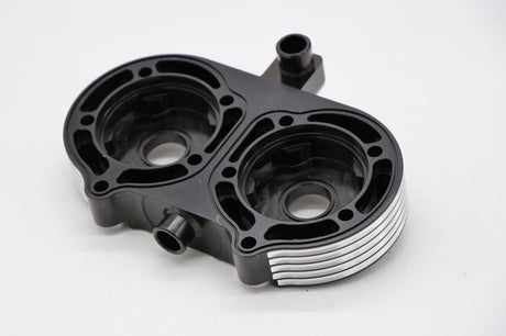 Vito's HEMI HEAD billet aluminum cool 1987-2006 Banshee + DOMES BLACK 19cc 8