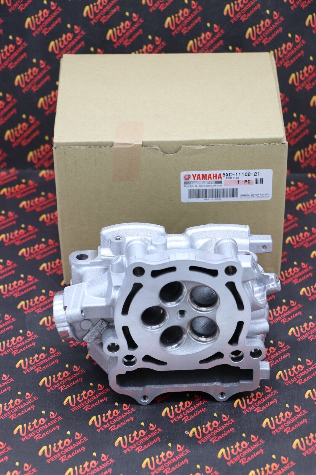 Cylinder Head Assy Yamaha Genuine 2007-2009 YZ250F 5XC-11102-21-00 YZ 250 2