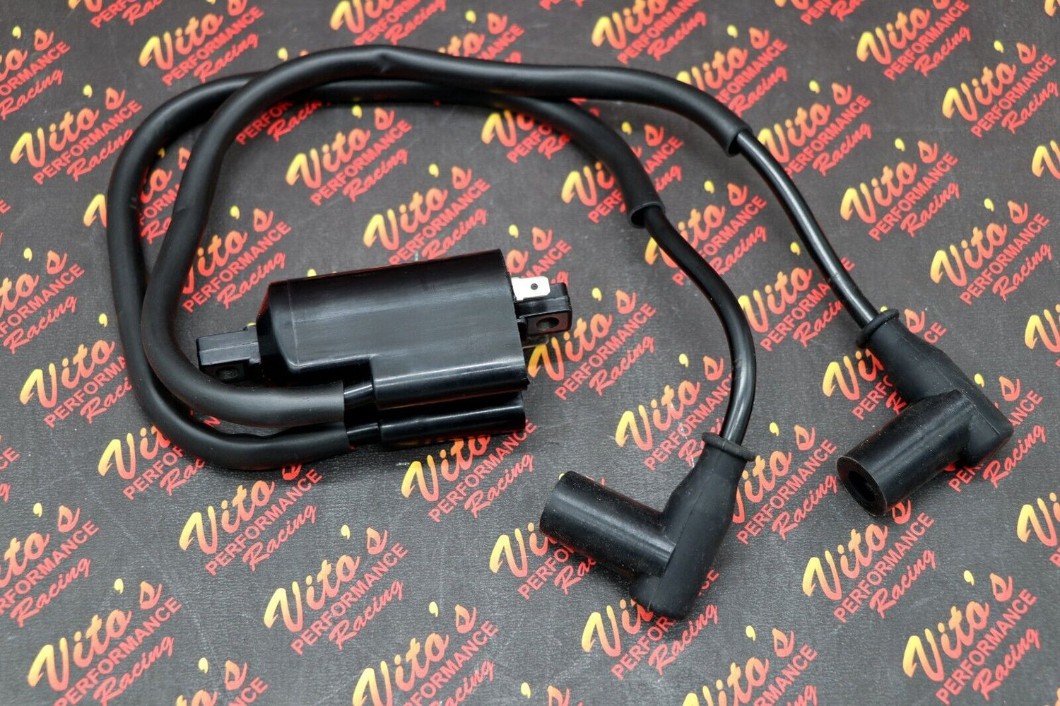 Ignition COIL + stock style rubber plug caps + wires Yamaha BANSHEE 1987-2006 1
