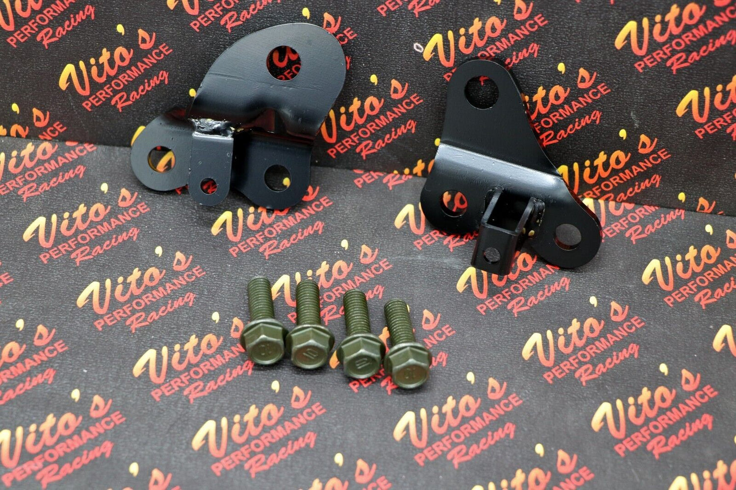 2 x NEW MOTOR MOUNTS upper front left +right + engine bolts Yamaha Banshee 3