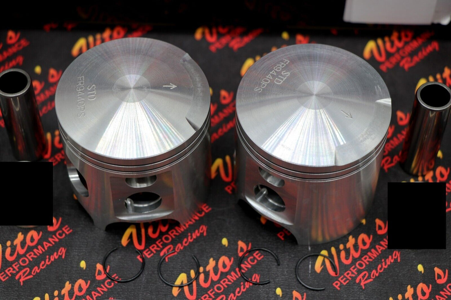 Vito's Performance Super Stock 9440 Pistons Banshee simulates ported motor! 64mm 2