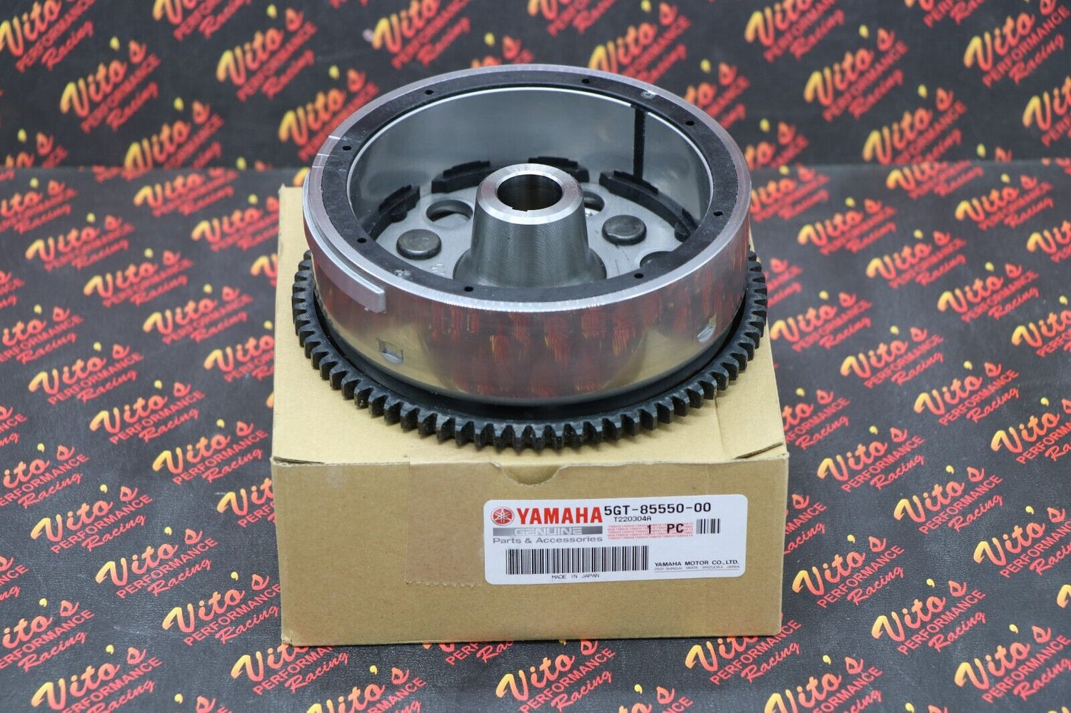 NEW OEM Yamaha Grizzly 600 Flywheel Rotor Magneto Starter Ring Gear 1998 -2001 4