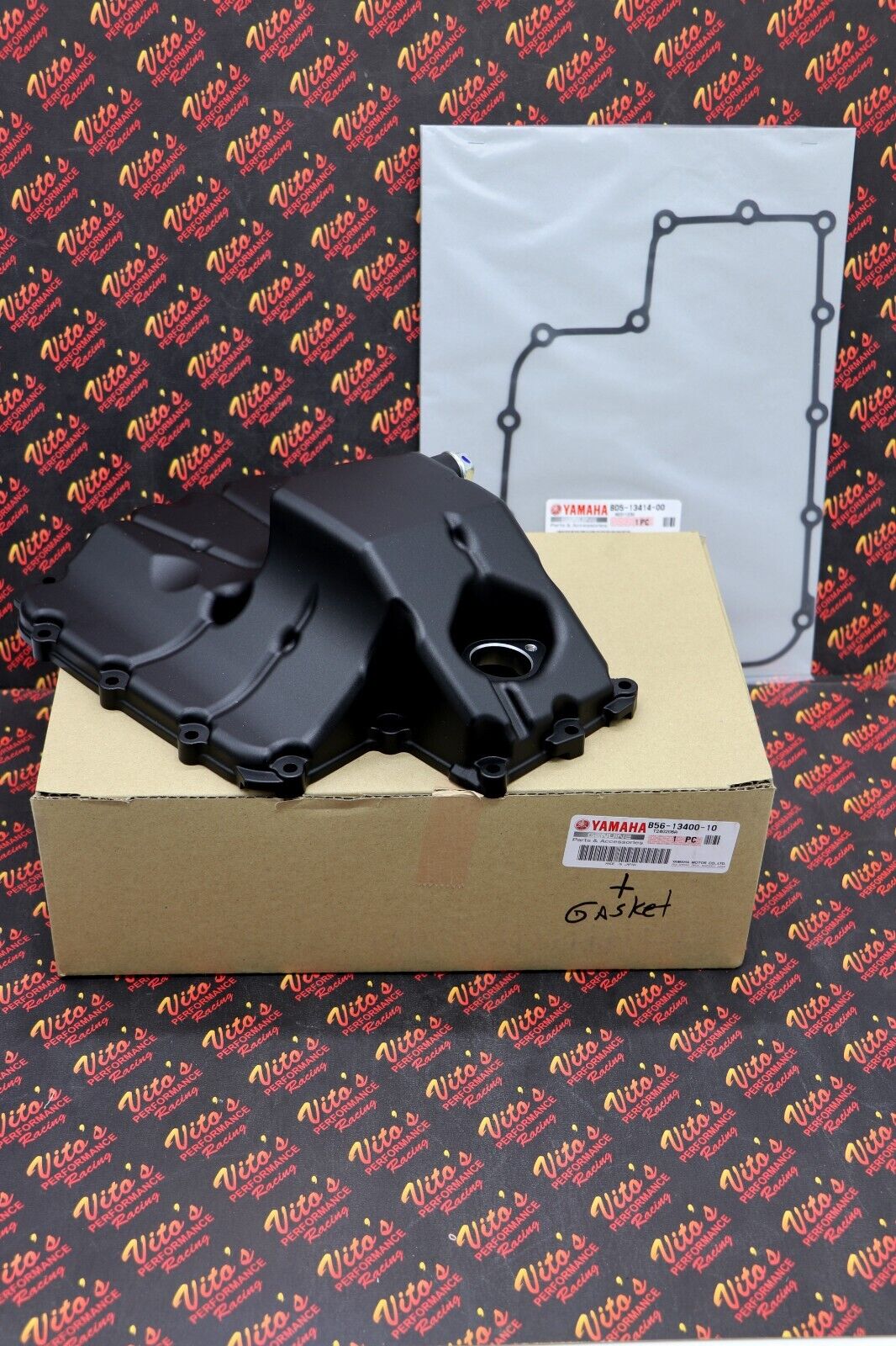 OIL PAN W/ GASKET Strainer Cover OEM 2014-2020 YAMAHA FJ09 FZ09 MT09 XSR900 3