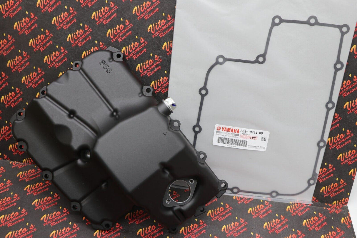 OIL PAN W/ GASKET Strainer Cover OEM 2014-2020 YAMAHA FJ09 FZ09 MT09 XSR900 6