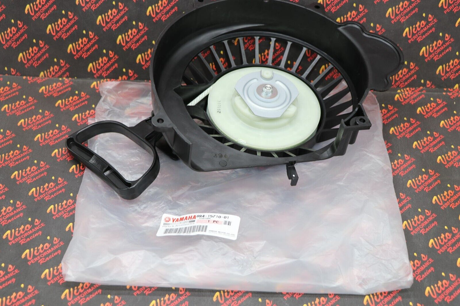 OEM pull recoil starter assembly 1982-2011 YAMAHA BRAVO 250 BR250 SNOWMOBILE 6