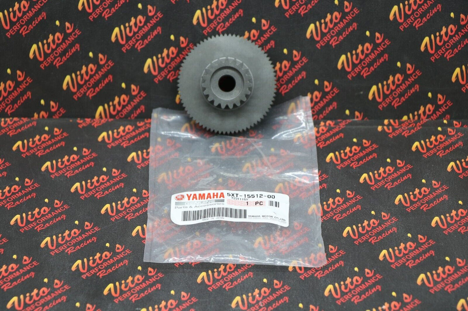 NEW Engine starter motor idler gear OEM YAMAHA XT250 RAPTOR 250 YFM 250R XT 250 3