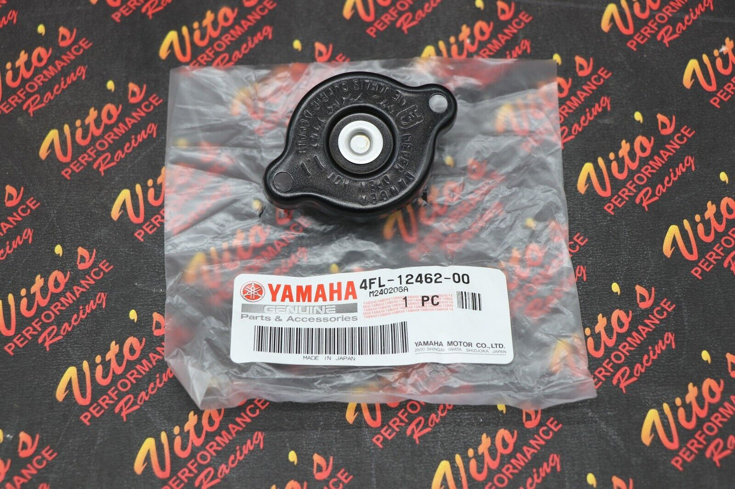 NEW RADIATOR CAP factory OEM Yamaha Banshee Raptor Grizzly YZ125 YZ250 1