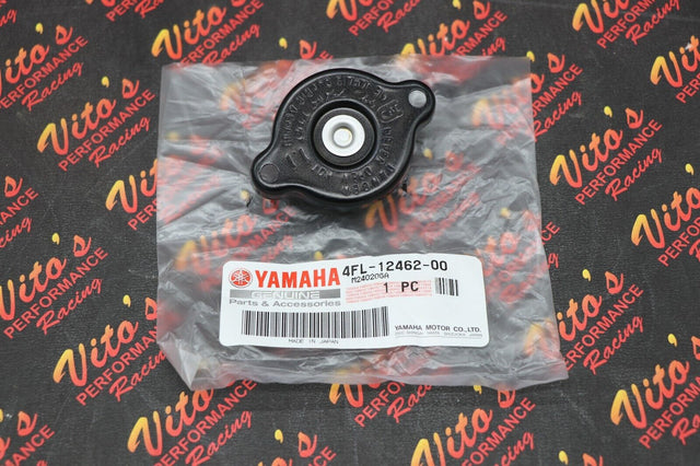 NEW RADIATOR CAP factory OEM Yamaha Banshee Raptor Grizzly YZ125 YZ250 1