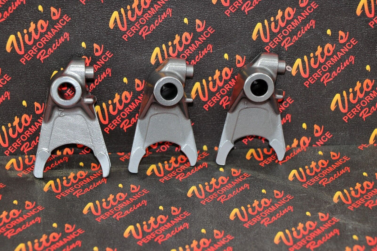 NEW 3 x shift FORKS cam shifting transmission Yamaha Banshee METAL ENHANCED 3