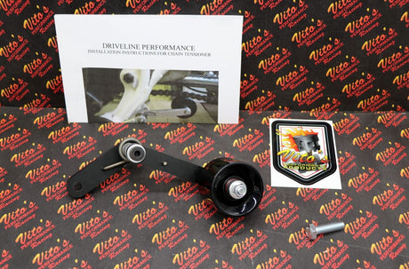 NEW Yamaha Banshee chain tensioner roller slider by DRIVELINE PERFORMANCE black 1