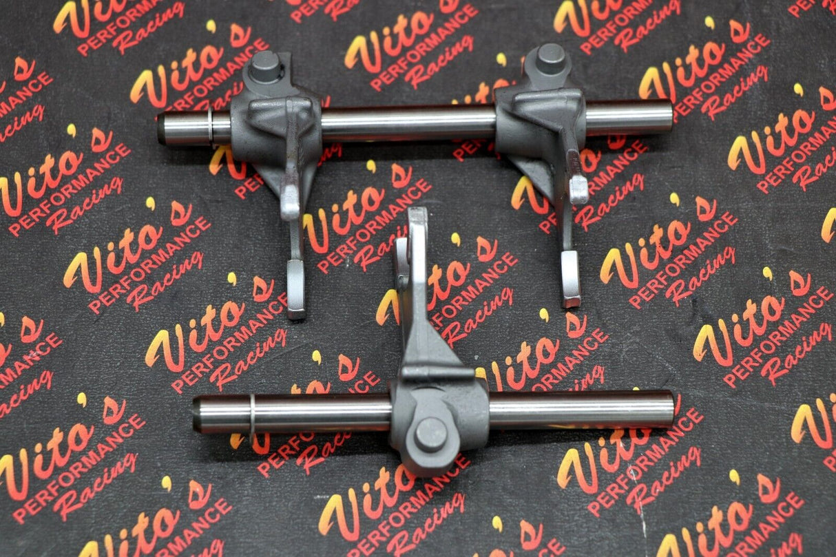 NEW 3 x shift FORKS + rods + clips cam shifting transmission Yamaha Banshee 5