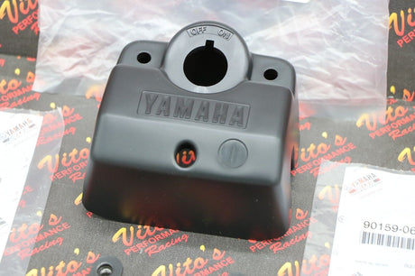 Bracket + key plastic holder mount stem stay Yamaha Banshee Blaster + OEM screws 3