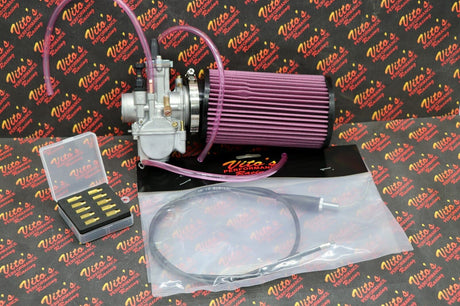 Yamaha Blaster 28MM 28 Carb Carburetor PWK Kit + K+N filter + jet kit + cable 1