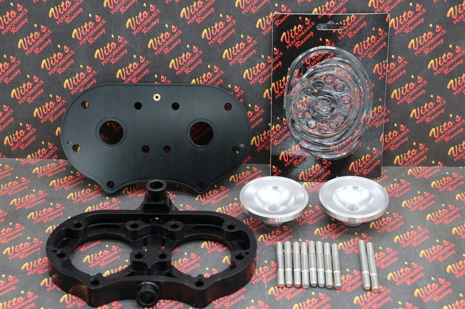 BLACK COOL HEAD AFTERMARKET BILLET ALUMINUM 1987-2006 BANSHEE + 19CC DOMES 3