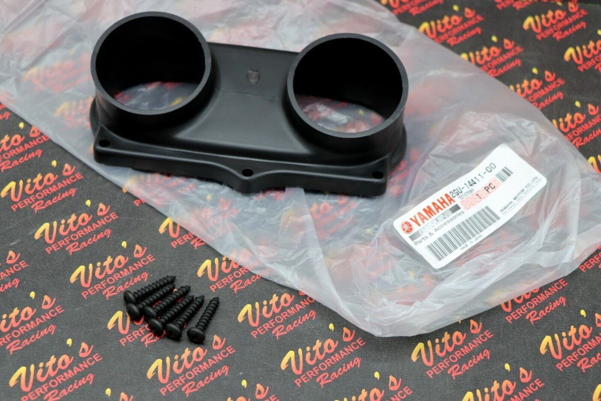 AIRBOX FRONT CASE BOOTS ADAPTOR + screws intake carb clip Yamaha Banshee NEW 1